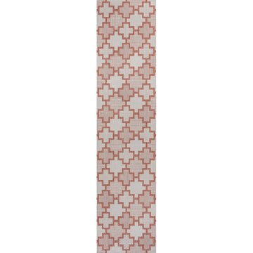 Cyrus Modern Geometric Tile Pattern Indoor/Outdoor Area Rug